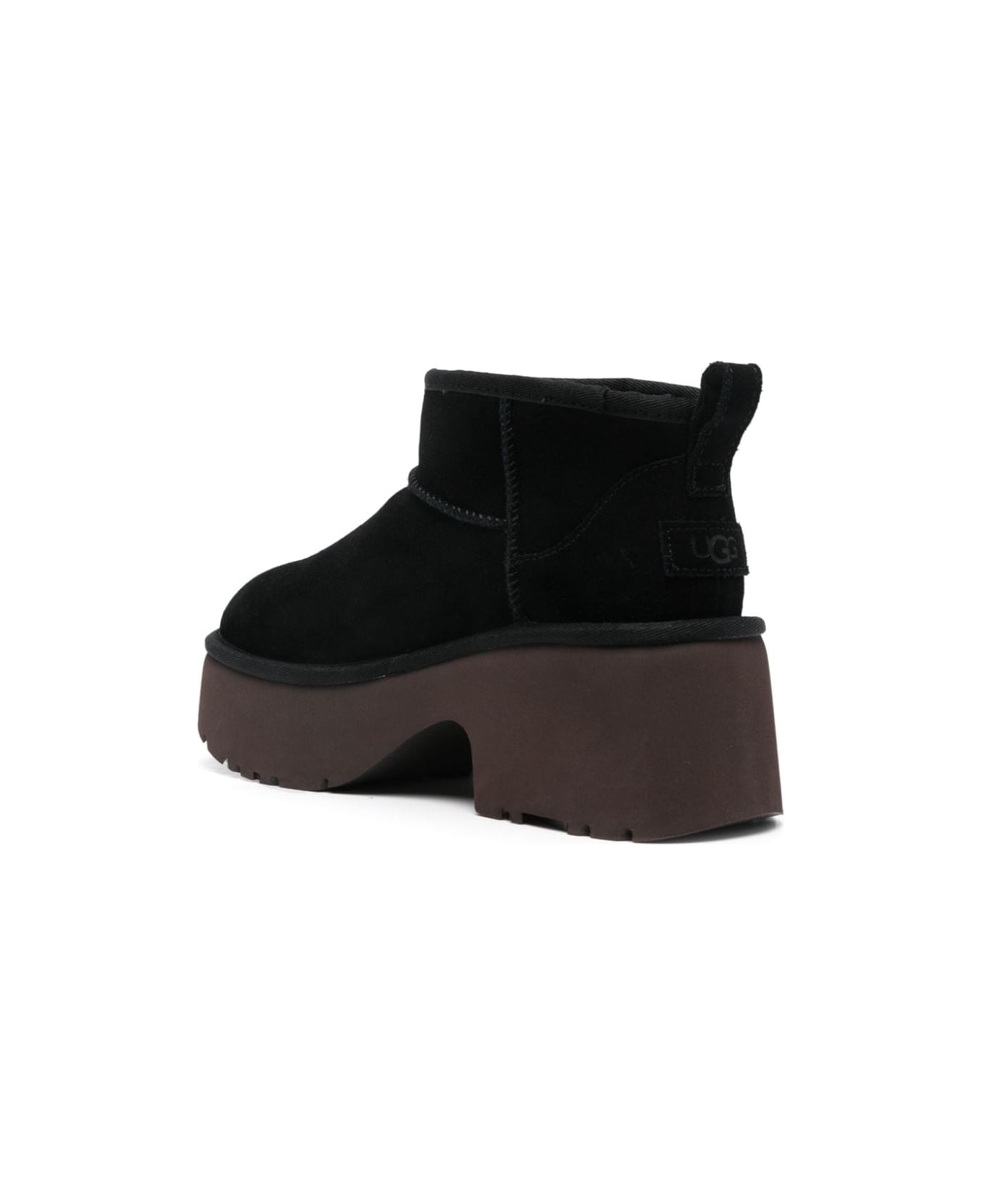 UGG W Classic Ultra Mini New Heights - Black