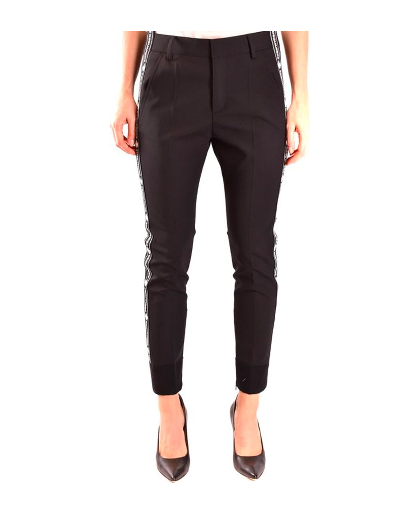 Dsquared2 Classic Wool Trousers - Black