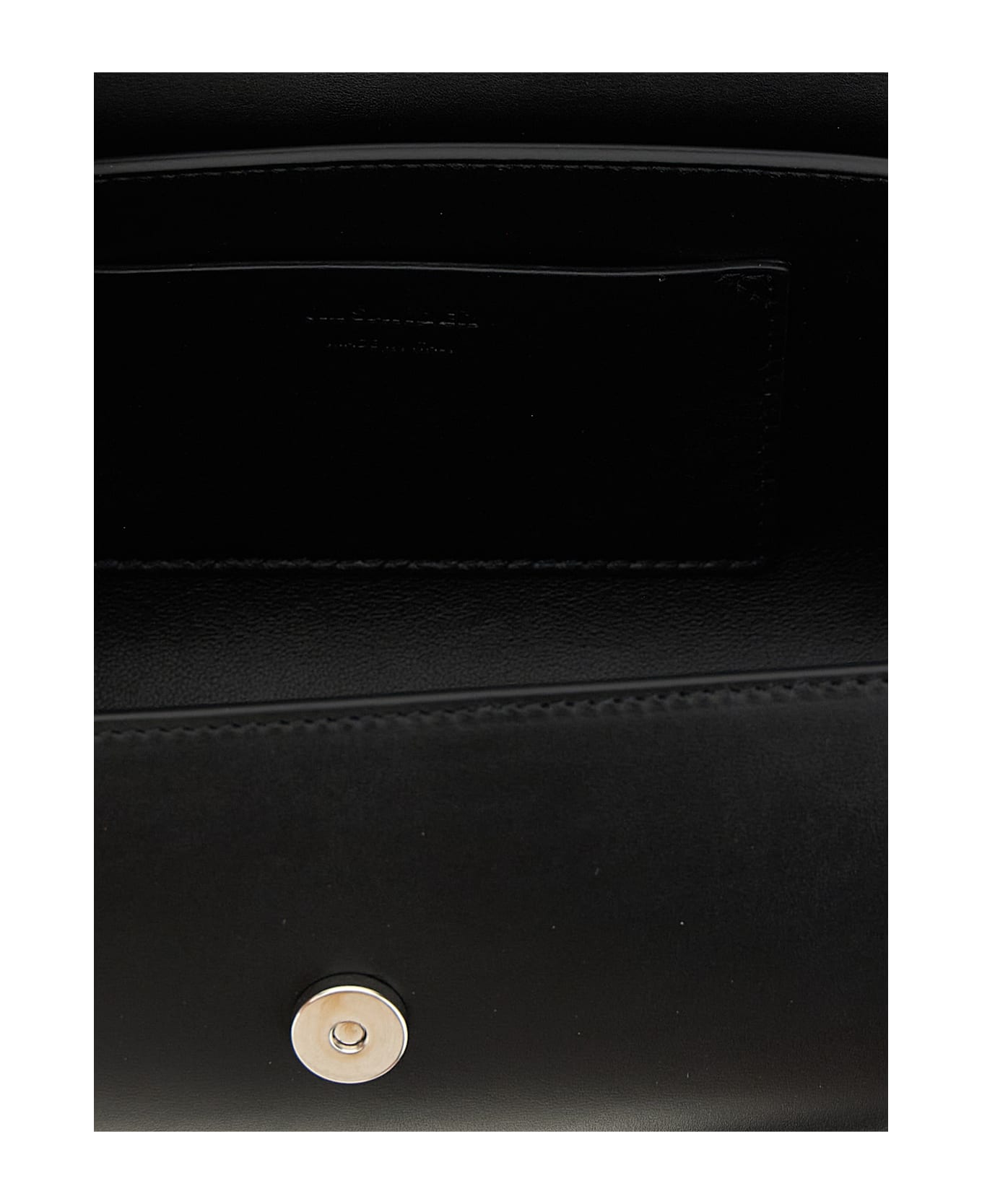 Jil Sander 'cannolo' Small Shoulder Bag - Black