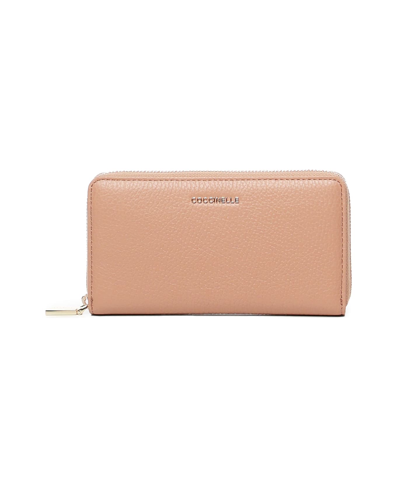 Coccinelle Soft Metallic Wallet - SKIN