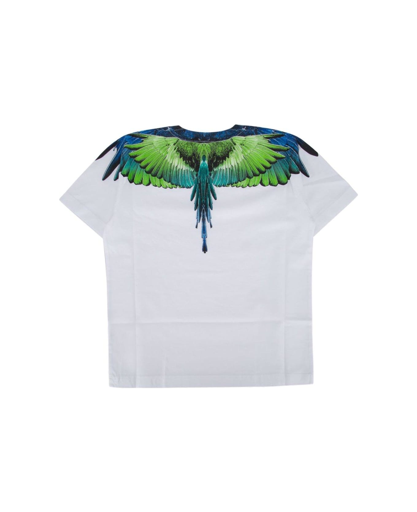 Marcelo Burlon Wings Printed Crewneck T-shirt - White Li Tシャツ＆ポロシャツ