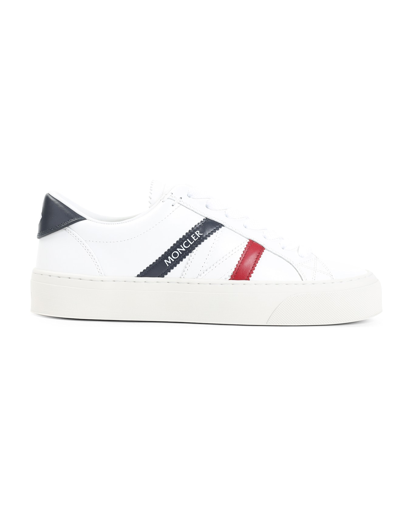 Moncler Monaco 2 Low Top Sneakers - White