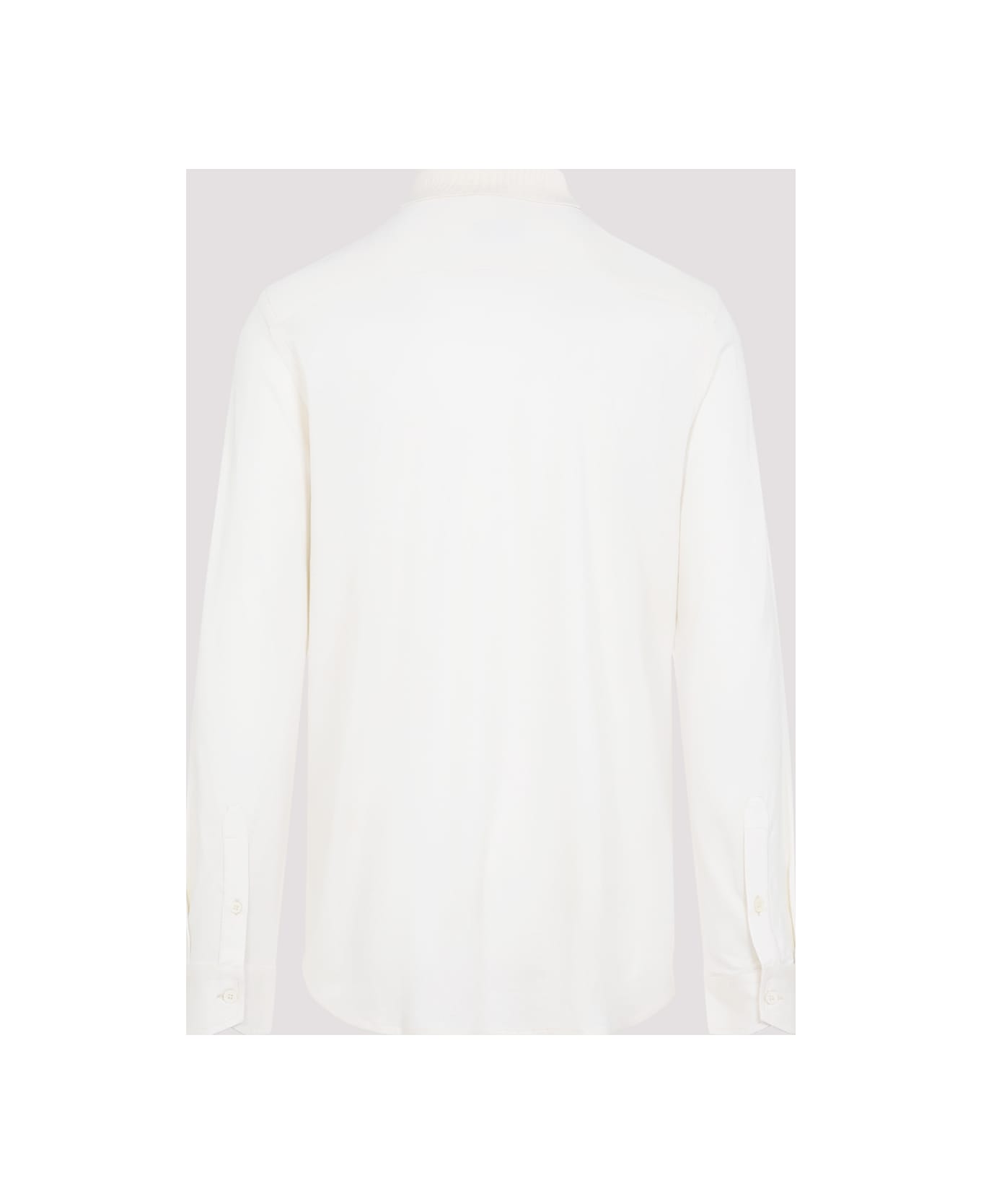 Brioni Ls Shirt - Ivory