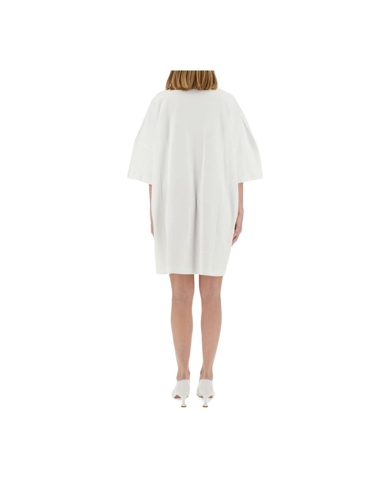 Moschino 
teddy Bear
 Short Dress - WHITE