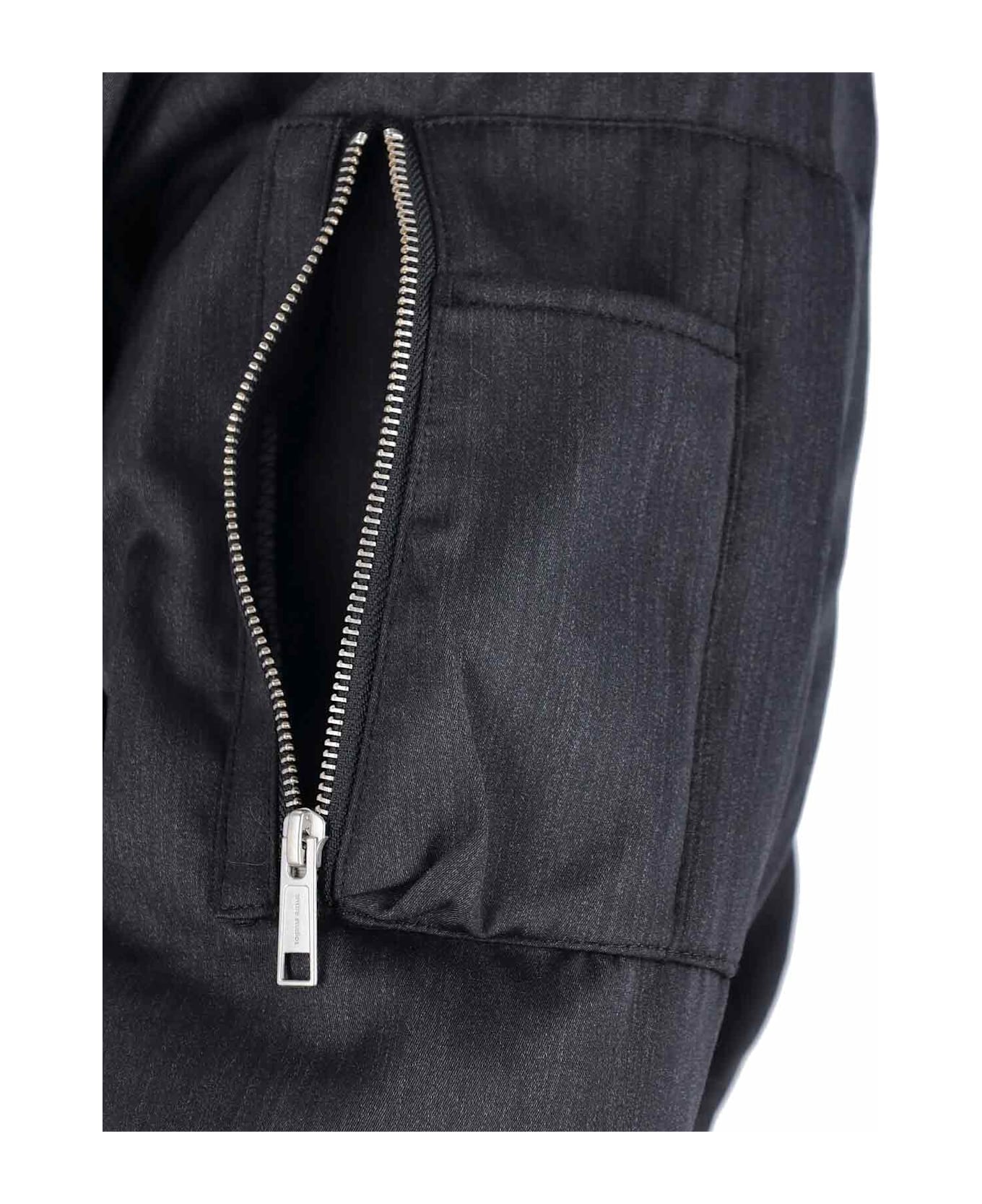 Entire Studios Bomber Zip - GREY