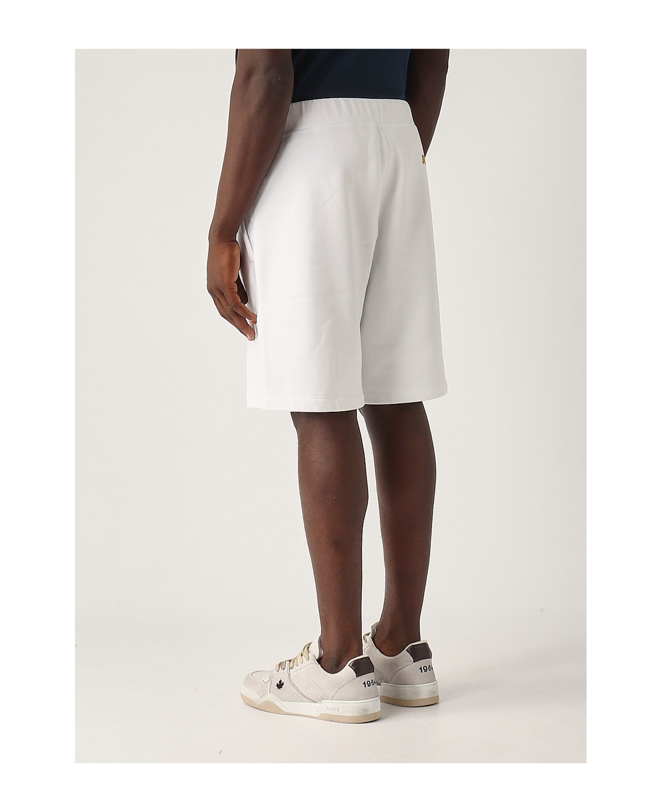Dsquared2 Relax Dean Fit Short Shorts - BIANCO