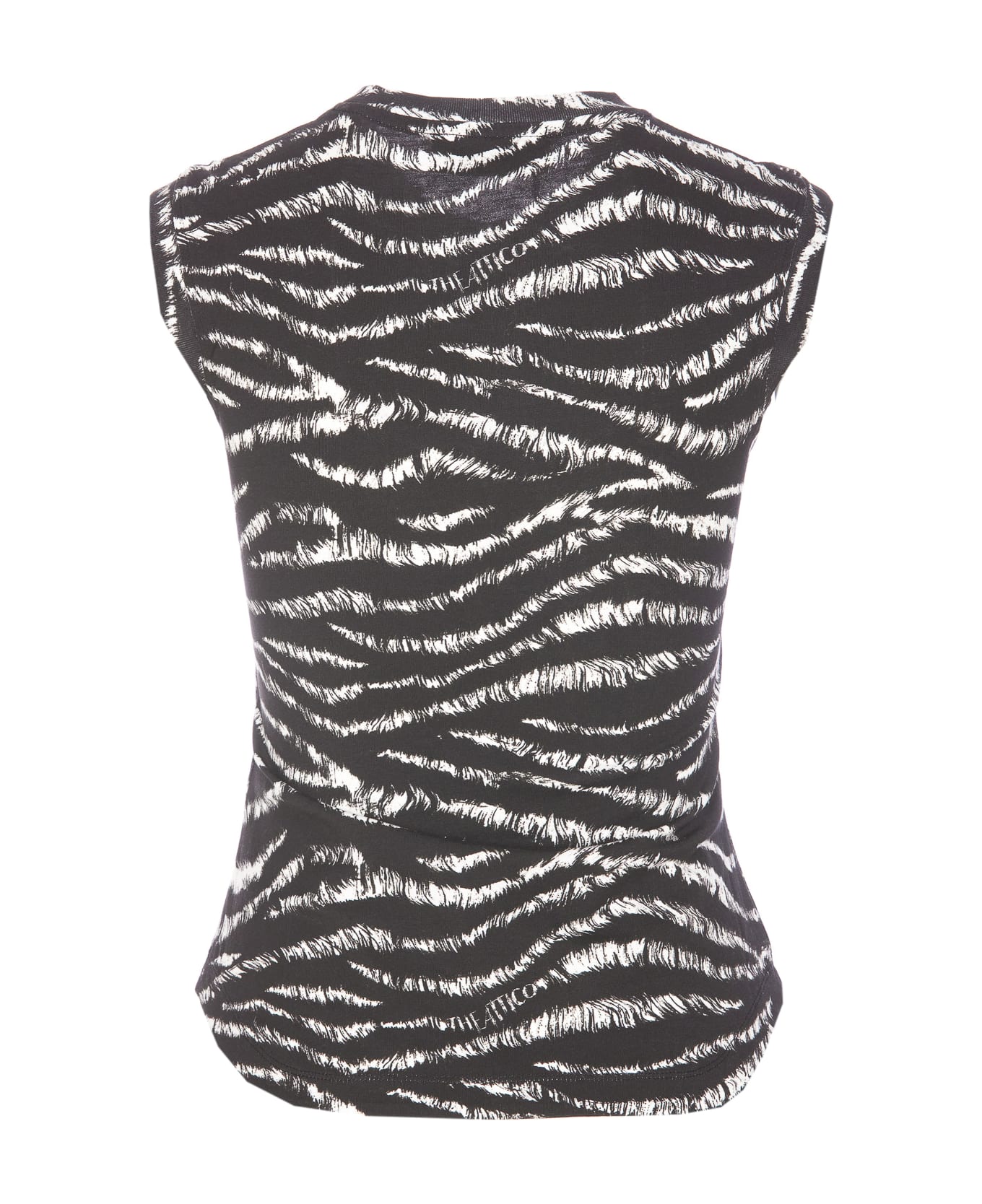 The Attico Reese Top - Black