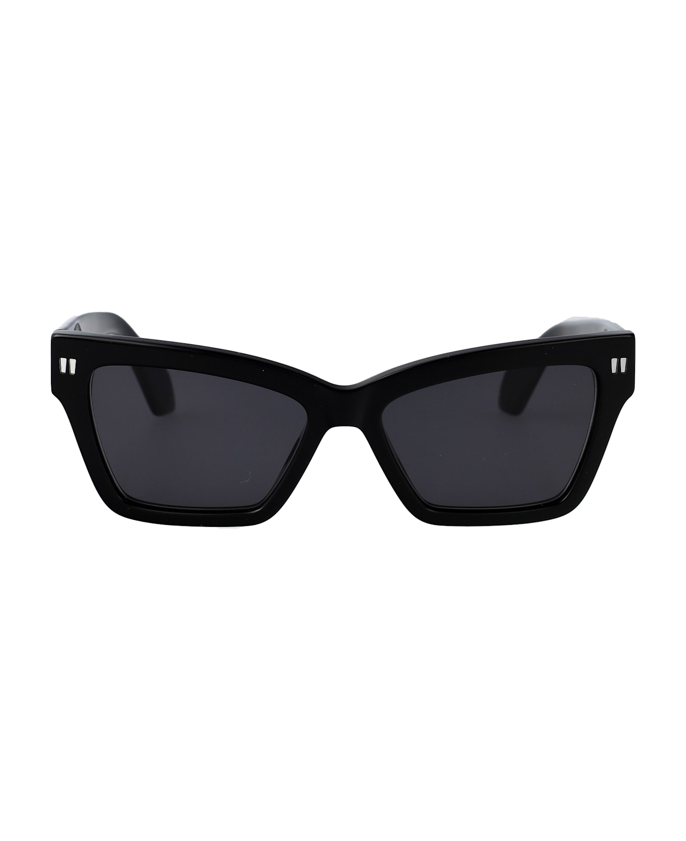 Off-White Cincinnati Sunglasses - BLACK DARK GREY