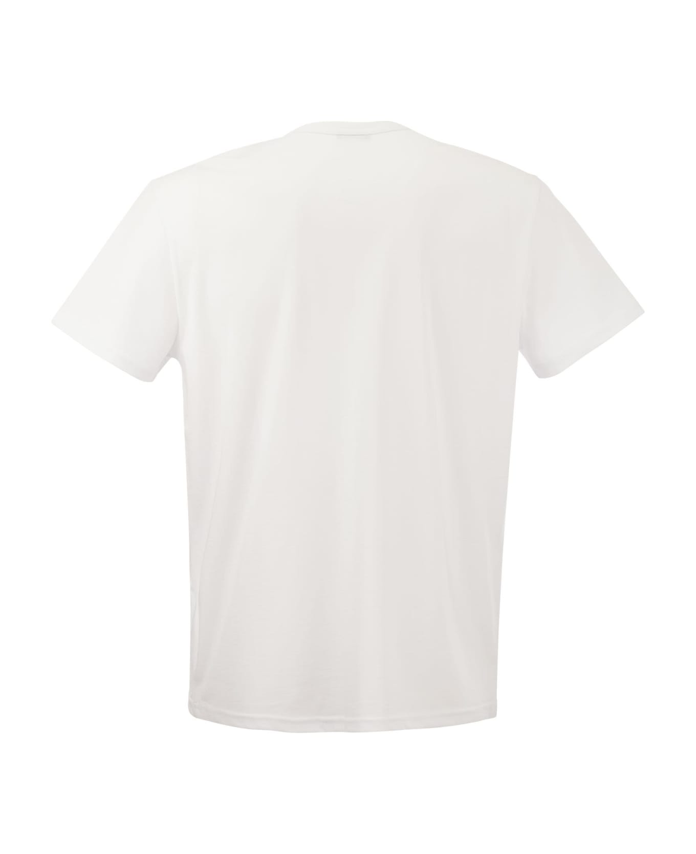 Hogan Crewneck Short-sleeve T-shirt - White