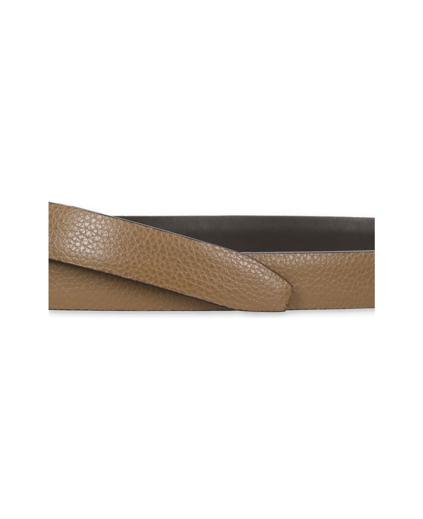 Tod
s Reversible T Timeless Leather Belt - Brown