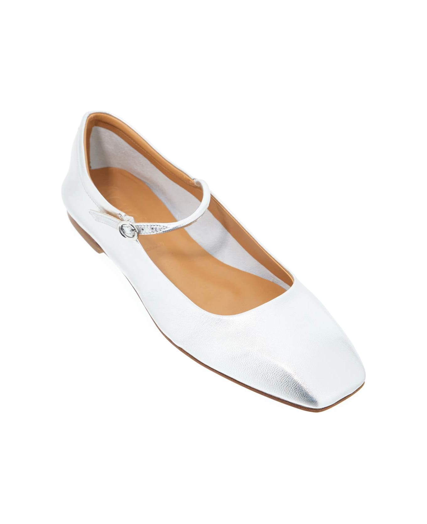 aeyde Uma Ballet Fl - SILVER (Silver)