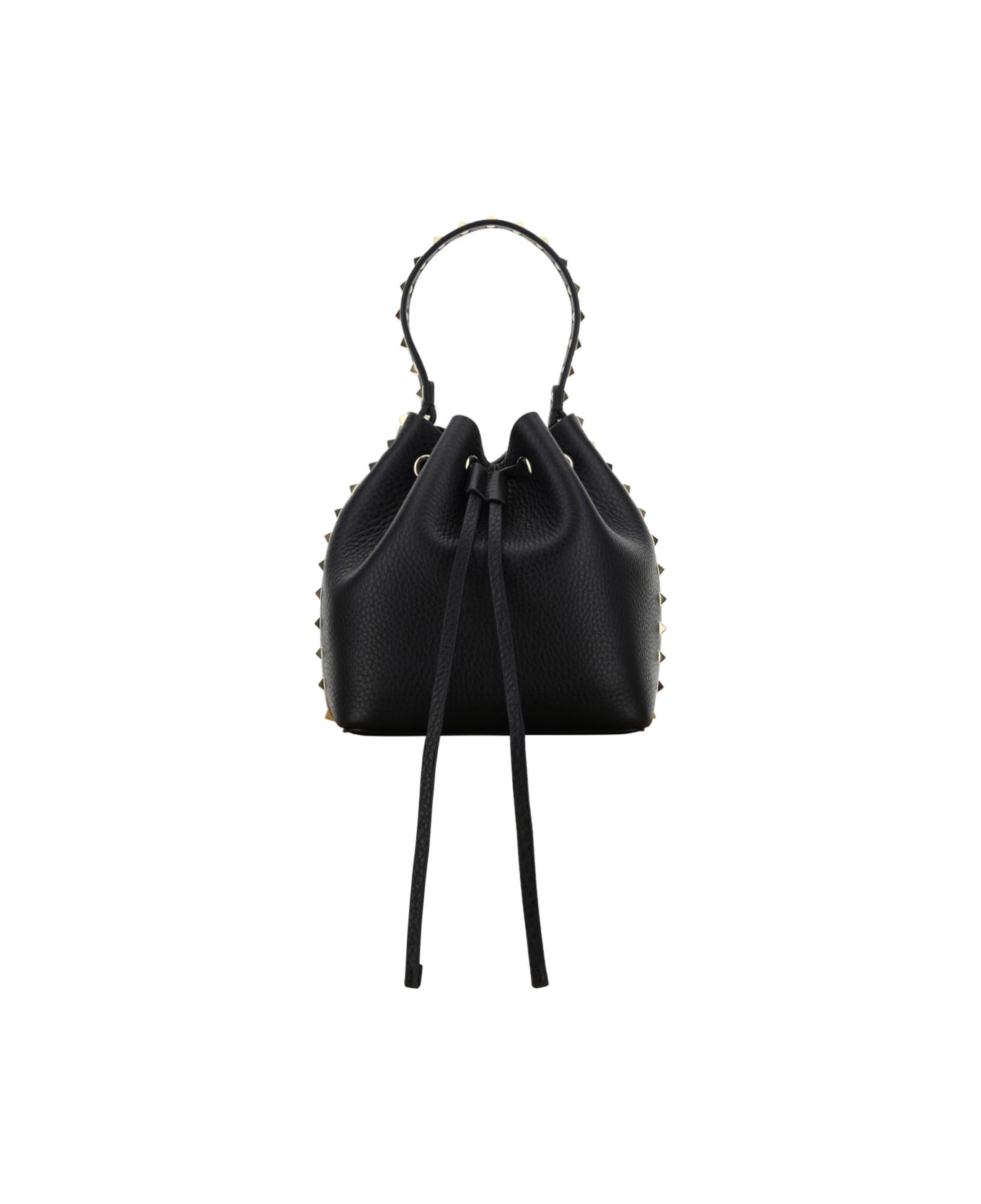 Valentino Garavani Rockstud Bucket Bag - Black