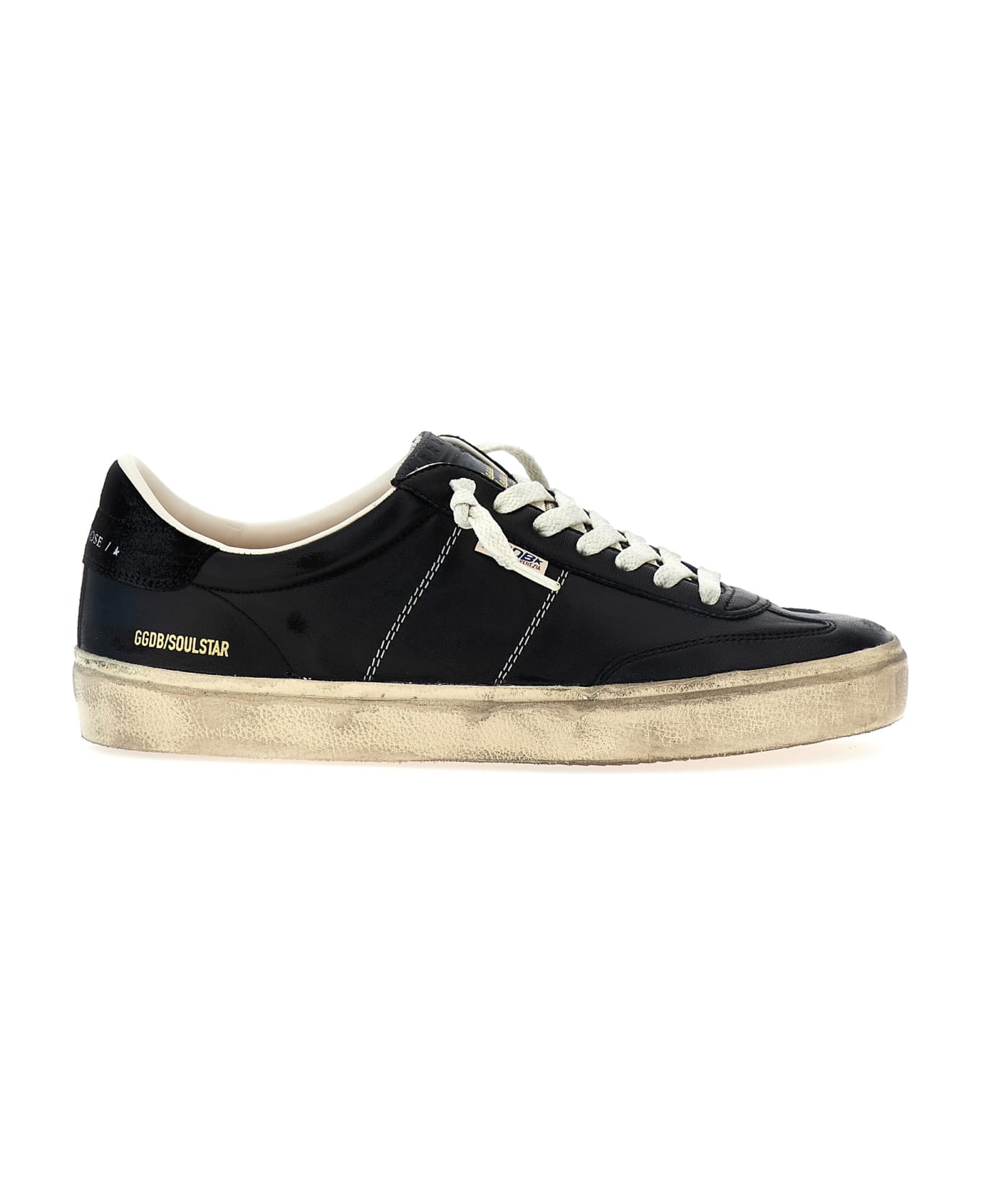 Golden Goose 'soul Star' Sneakers - White/Black