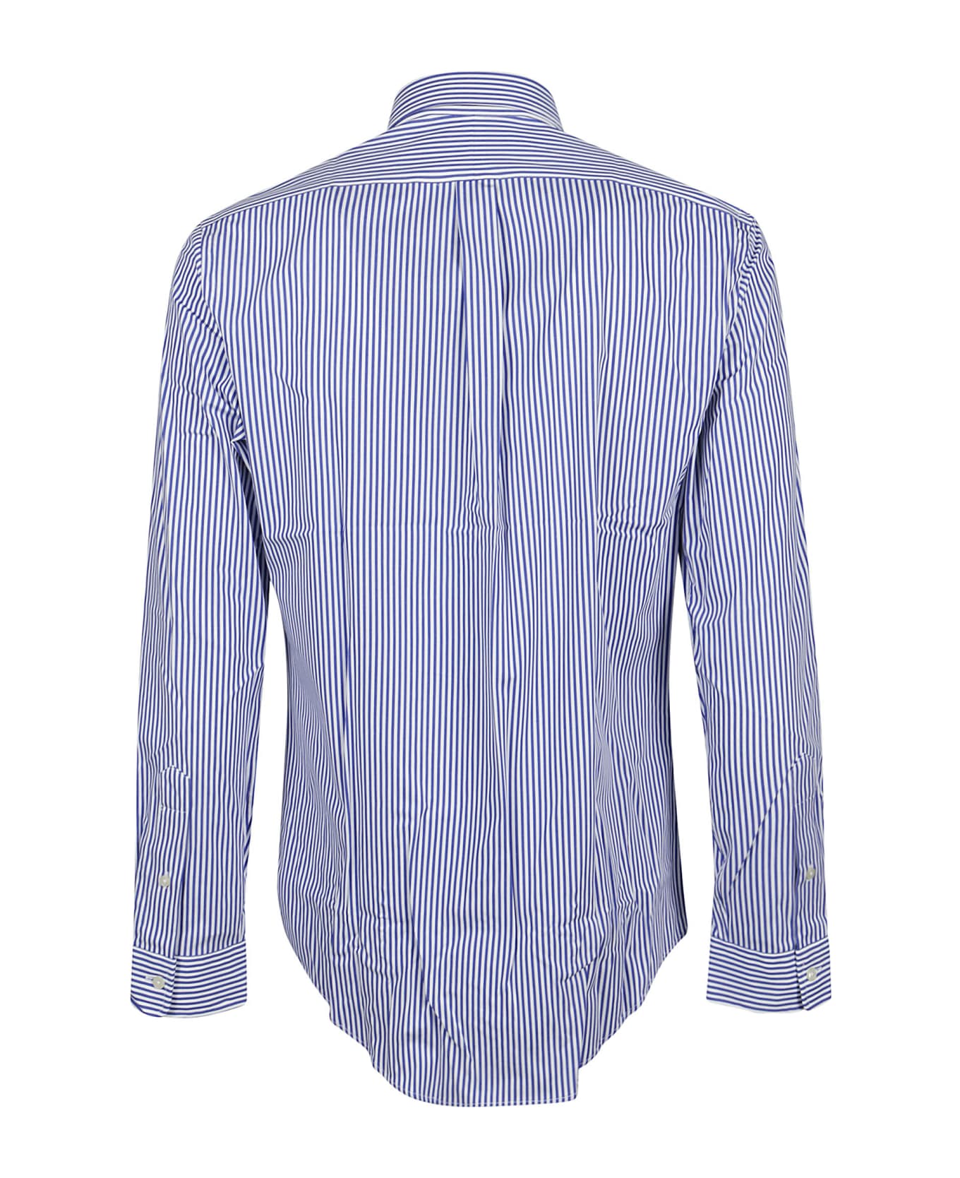 Polo Ralph Lauren Long Sleeve Sport Shirt - Blue/white