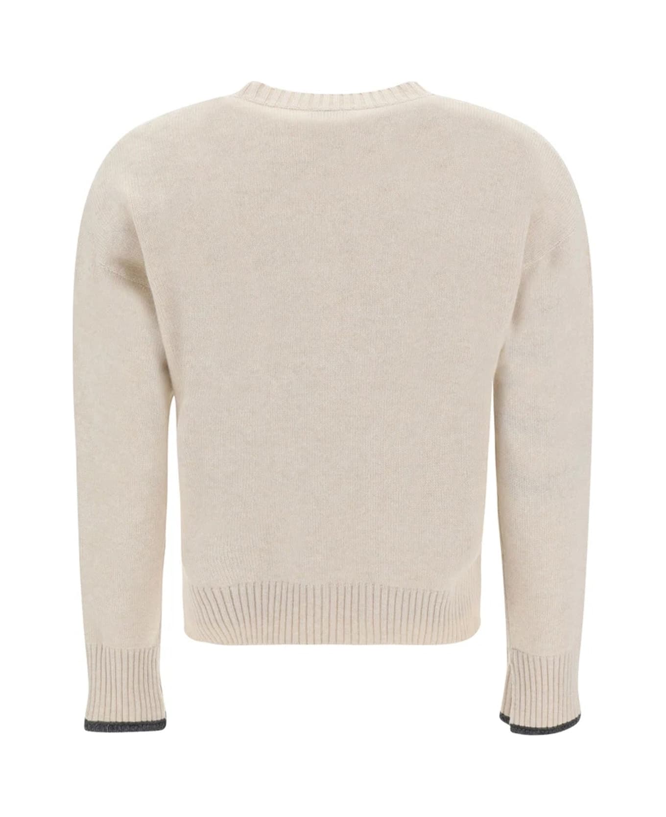Brunello Cucinelli Cashmere Sweater - Beige ニットウェア