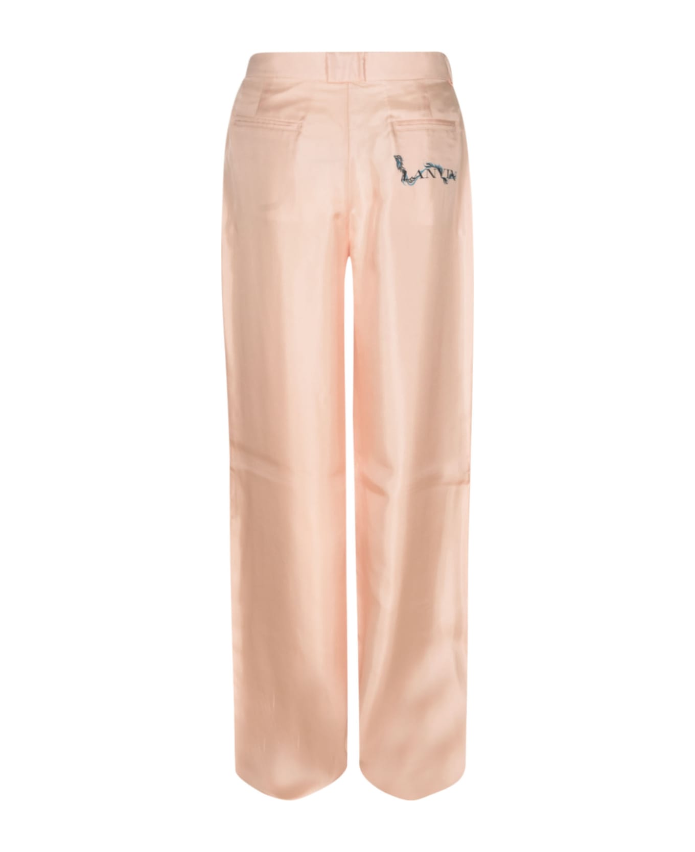 Lanvin High Waist Long Trousers - Pink