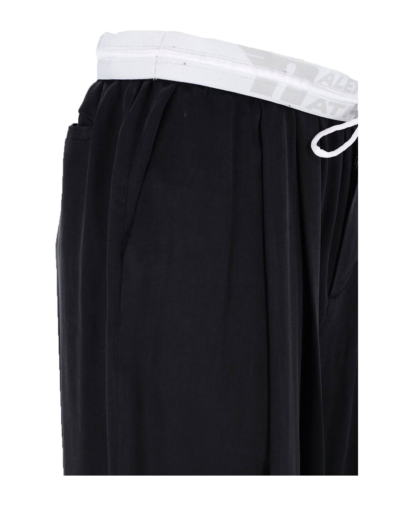 Alexander Wang Sports Pants With Boxers - BLACK