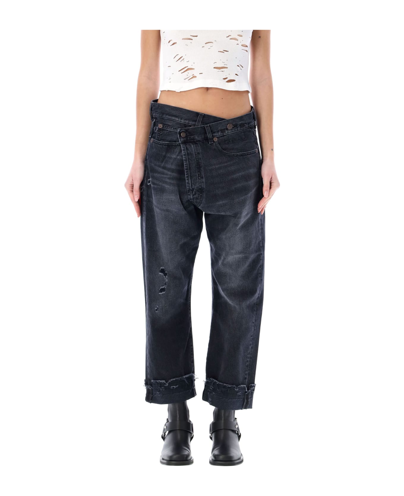 R13 Casual Jeans - JAKE BLACK