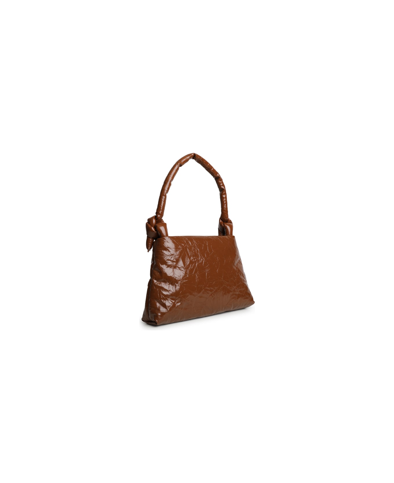 KASSL Editions Lady Bag With Side Knots - Cognac