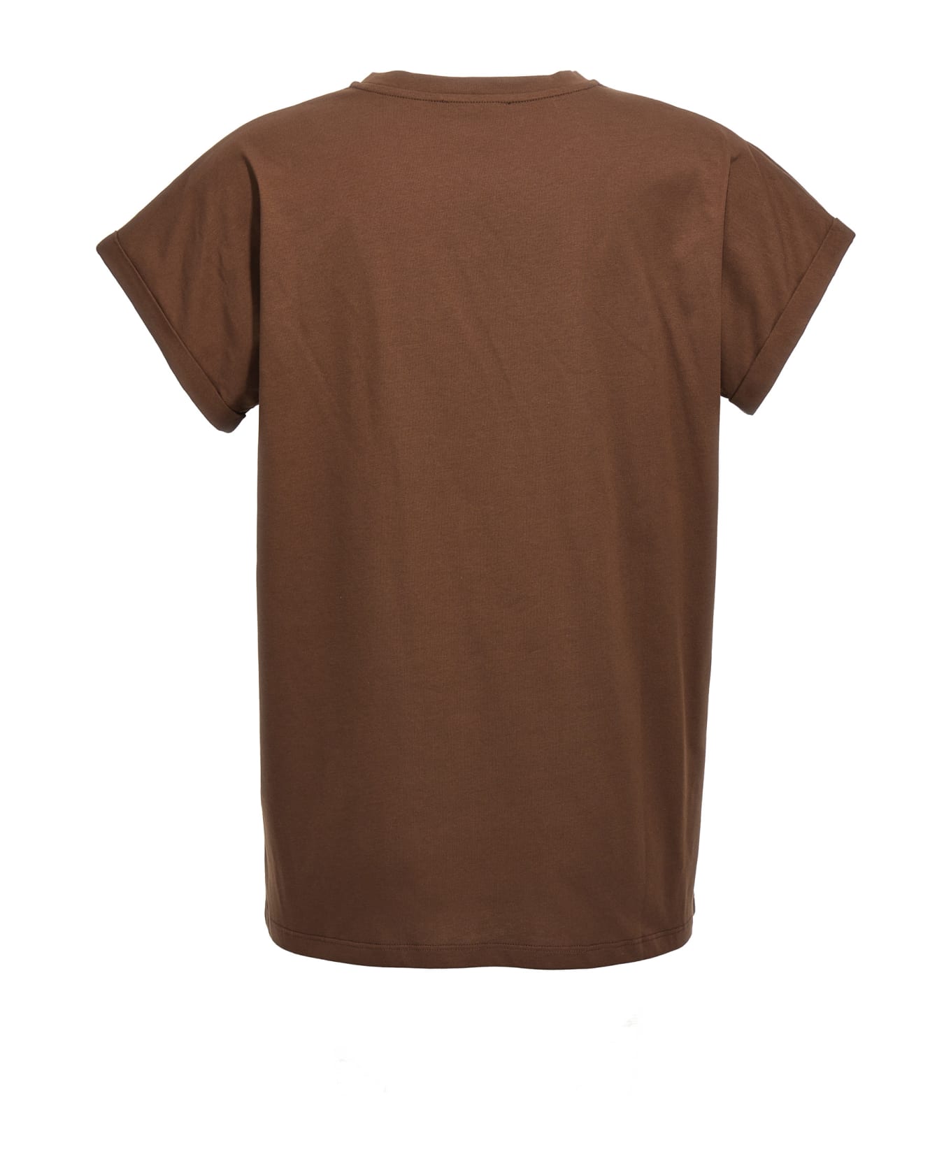 Balmain Logo T-shirt - Brown