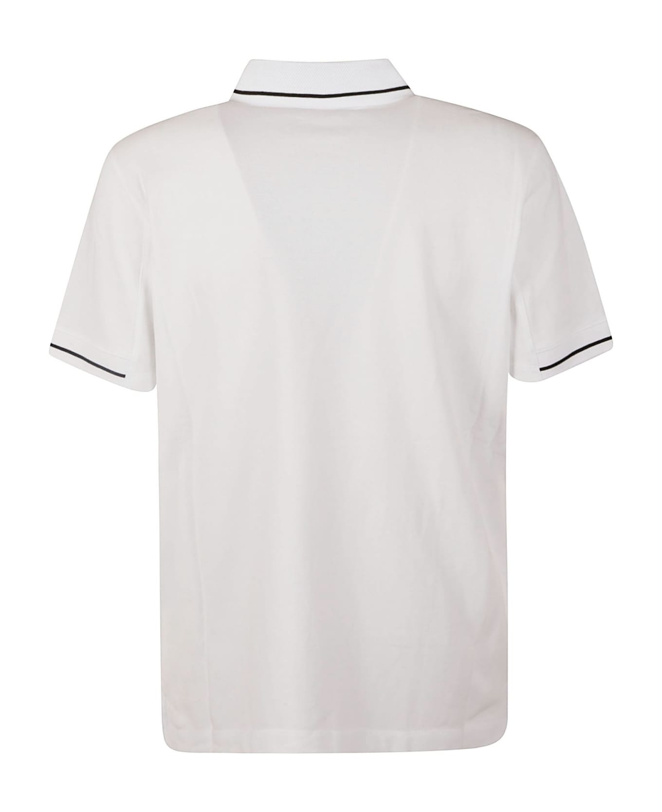Moncler Logo Patched Polo Shirt - Non definito