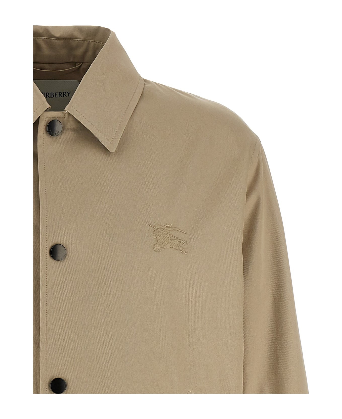 Burberry Gabardine Jacket - Beige