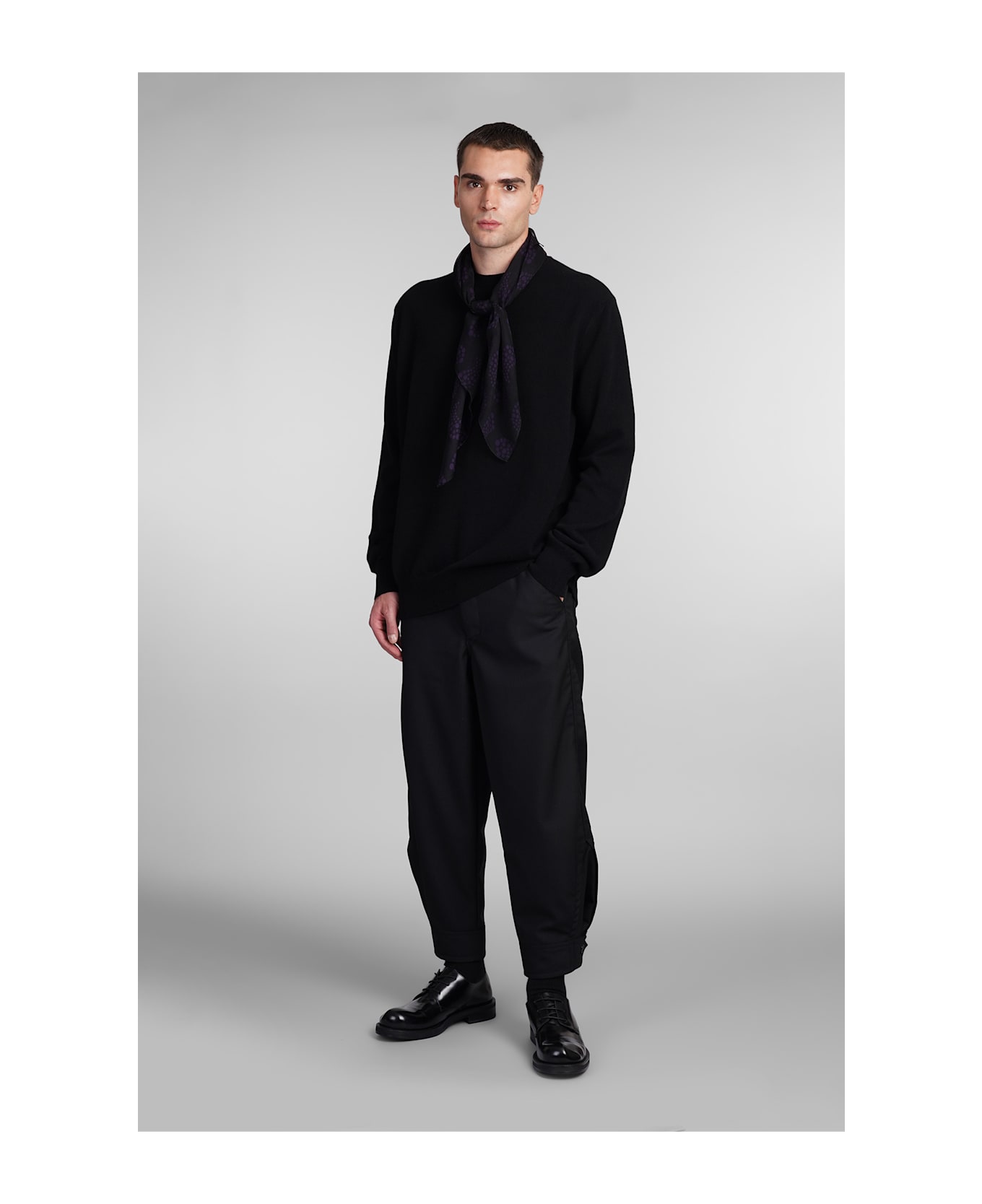 Comme des Garçons Shirt Knitwear In Black Wool - black