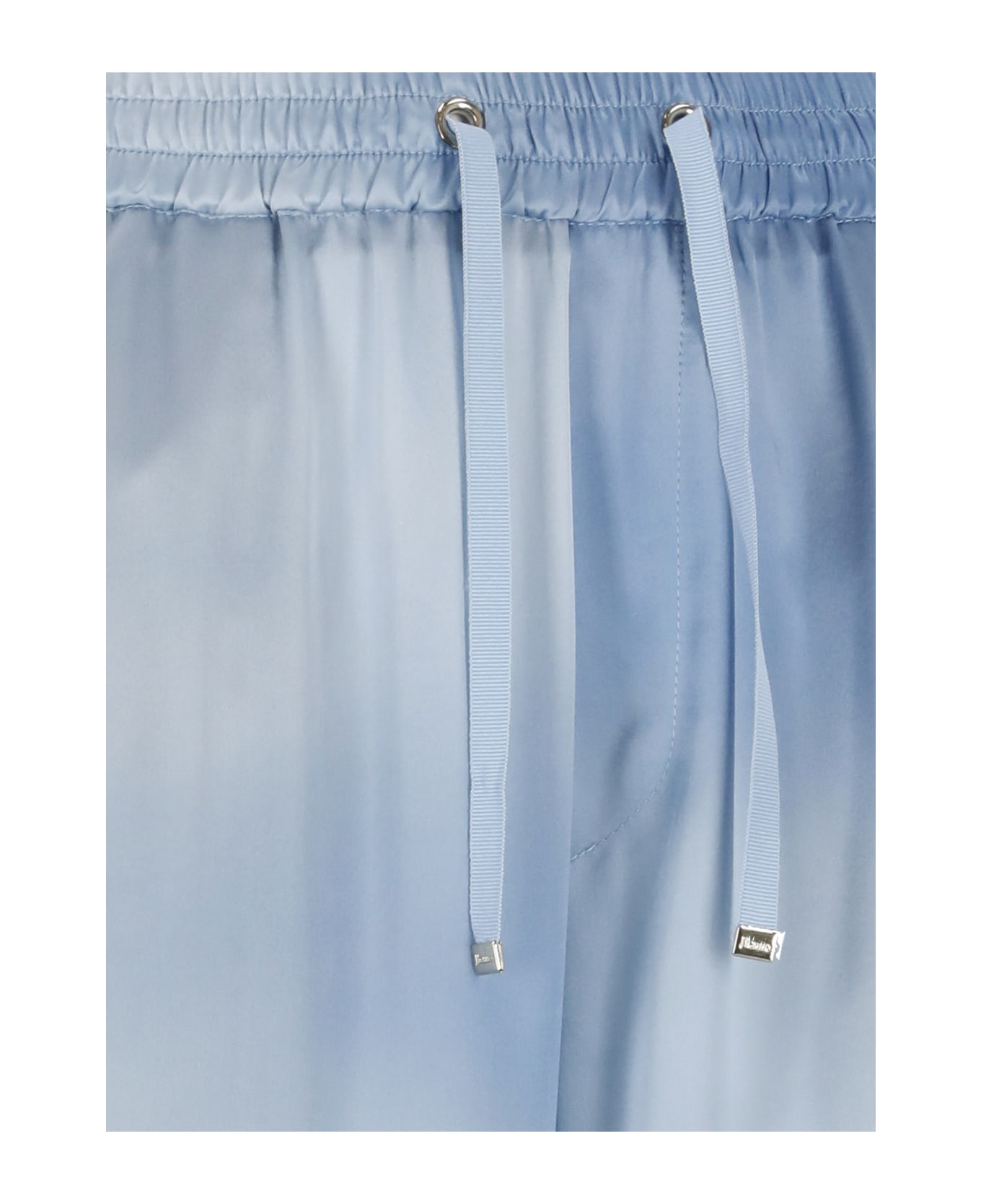 Herno Silk Pants - Light Blue