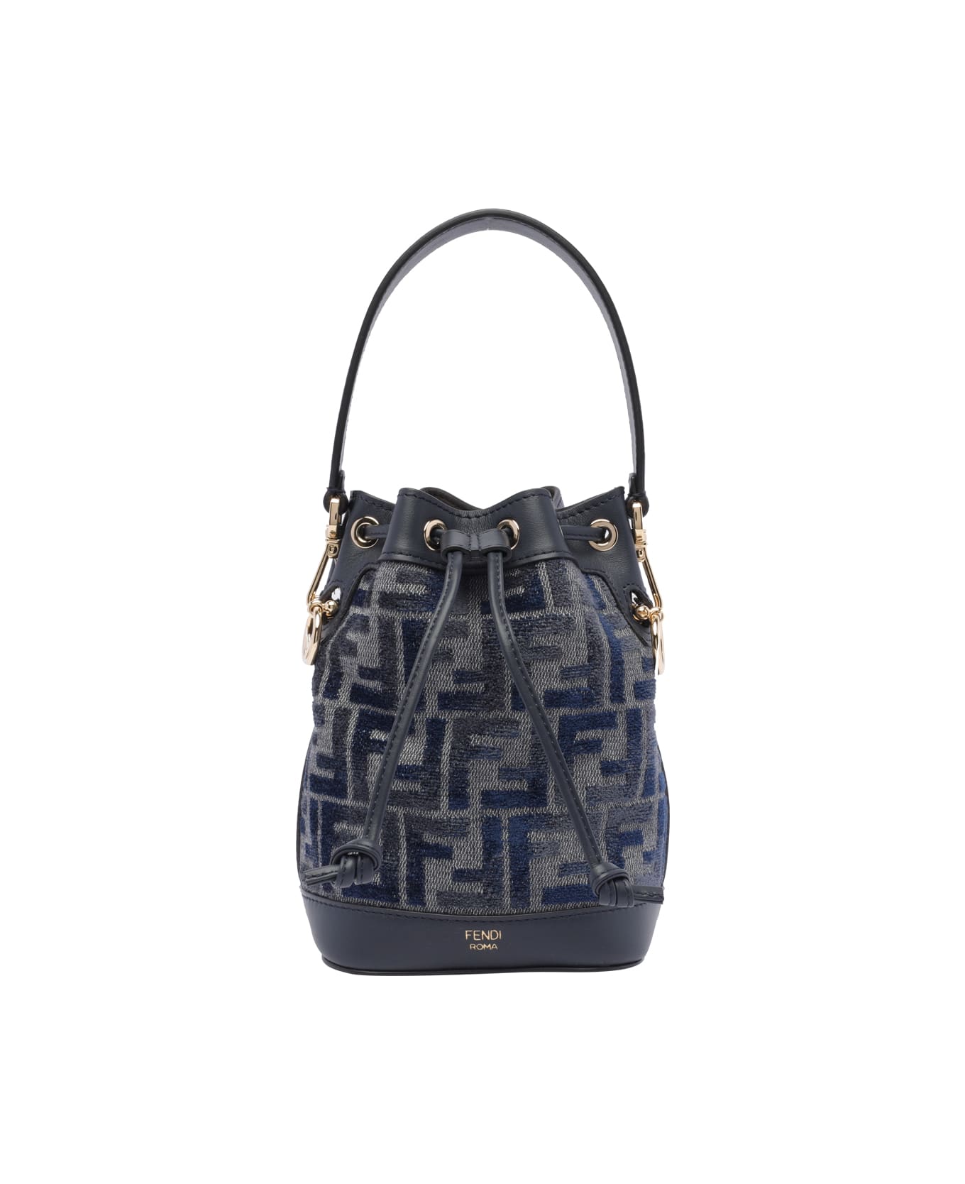 Fendi Ff Mon Tresor Bucket Bag - Blue