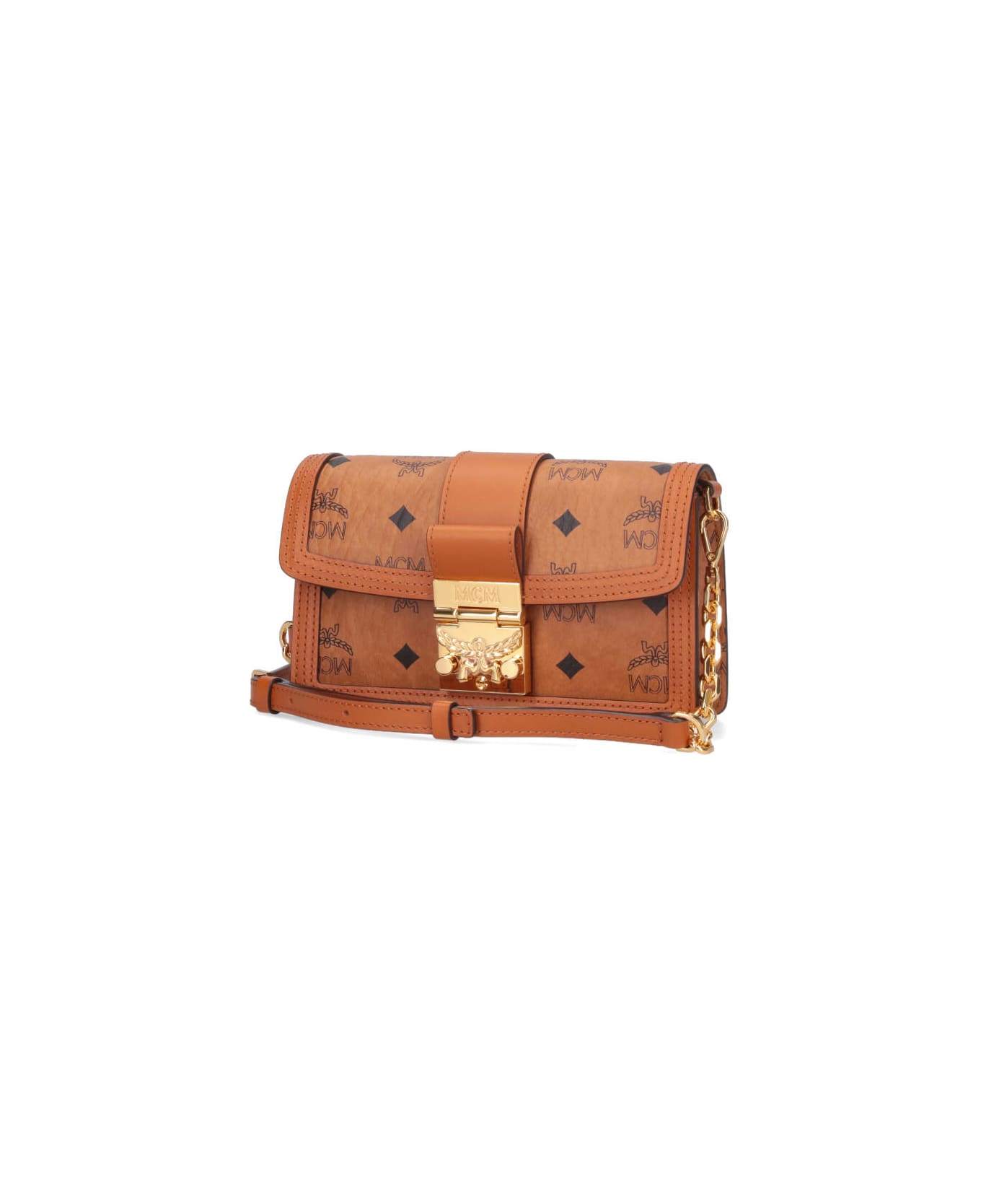 MCM Medium Crossbody Bag "tracy" - Brown