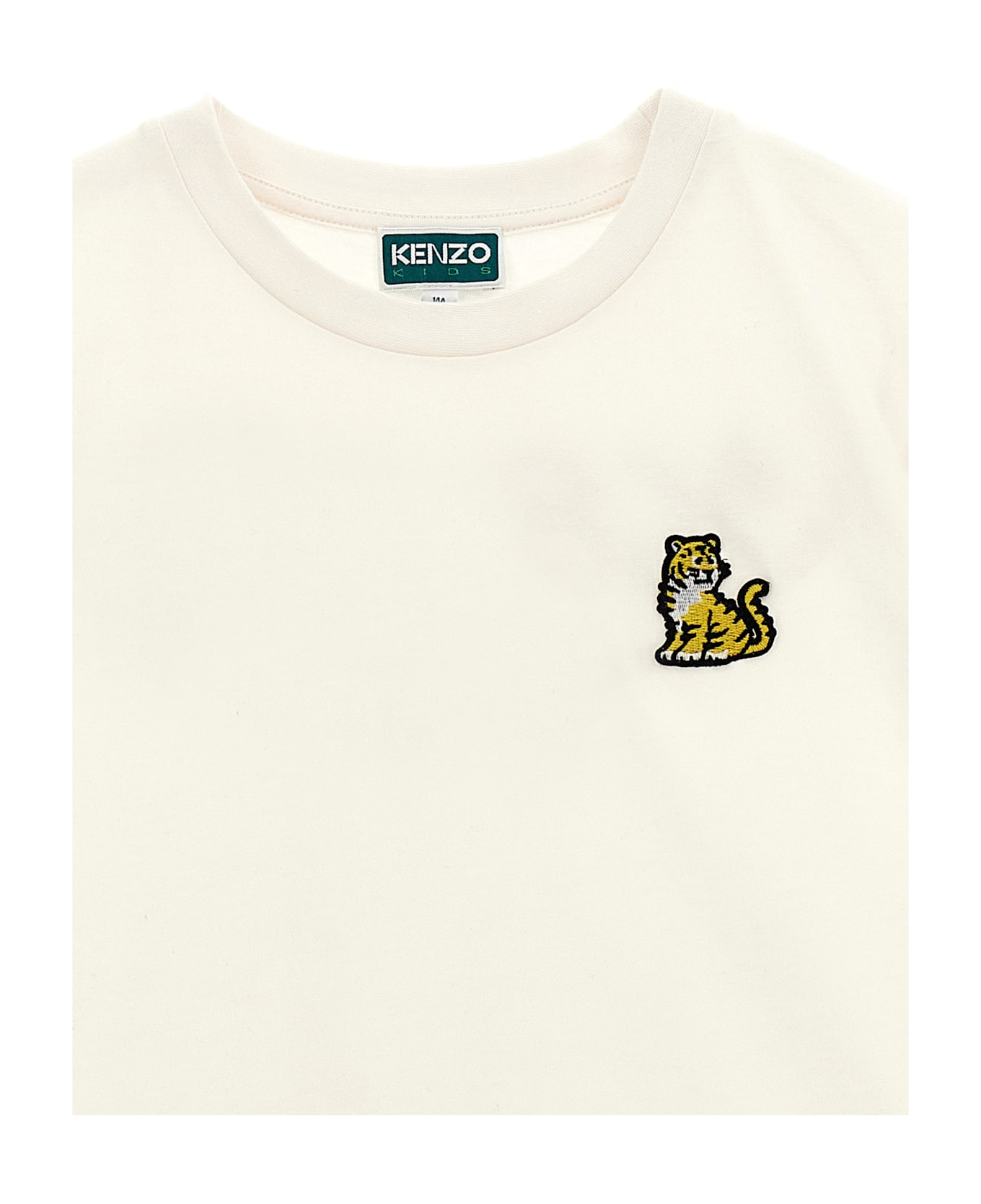 Kenzo Kids Logo Patch T-shirt - White