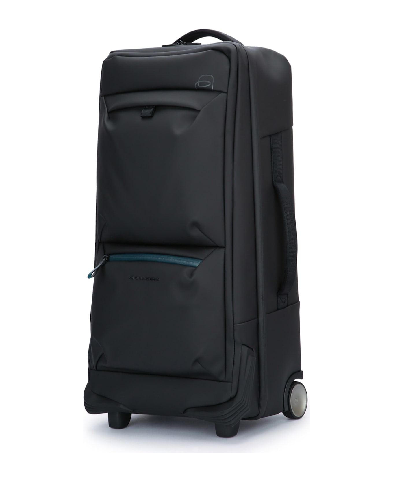 Piquadro Borsone Trolley 2 Ruote In Tessuto Riciclato - N
