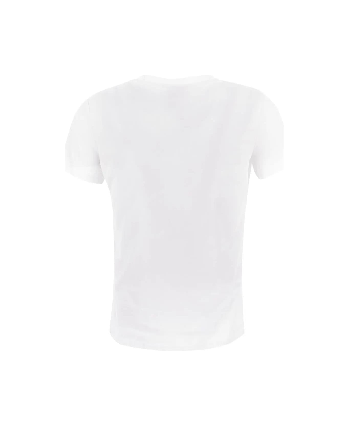 Elisabetta Franchi Chain T-shirt - White