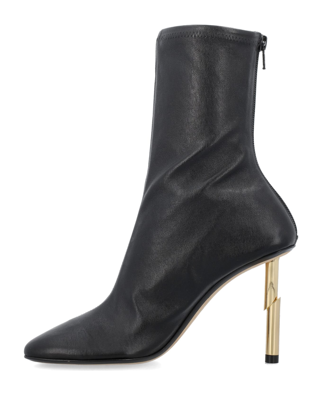 Lanvin Sequence Ankle Boots - BLACK