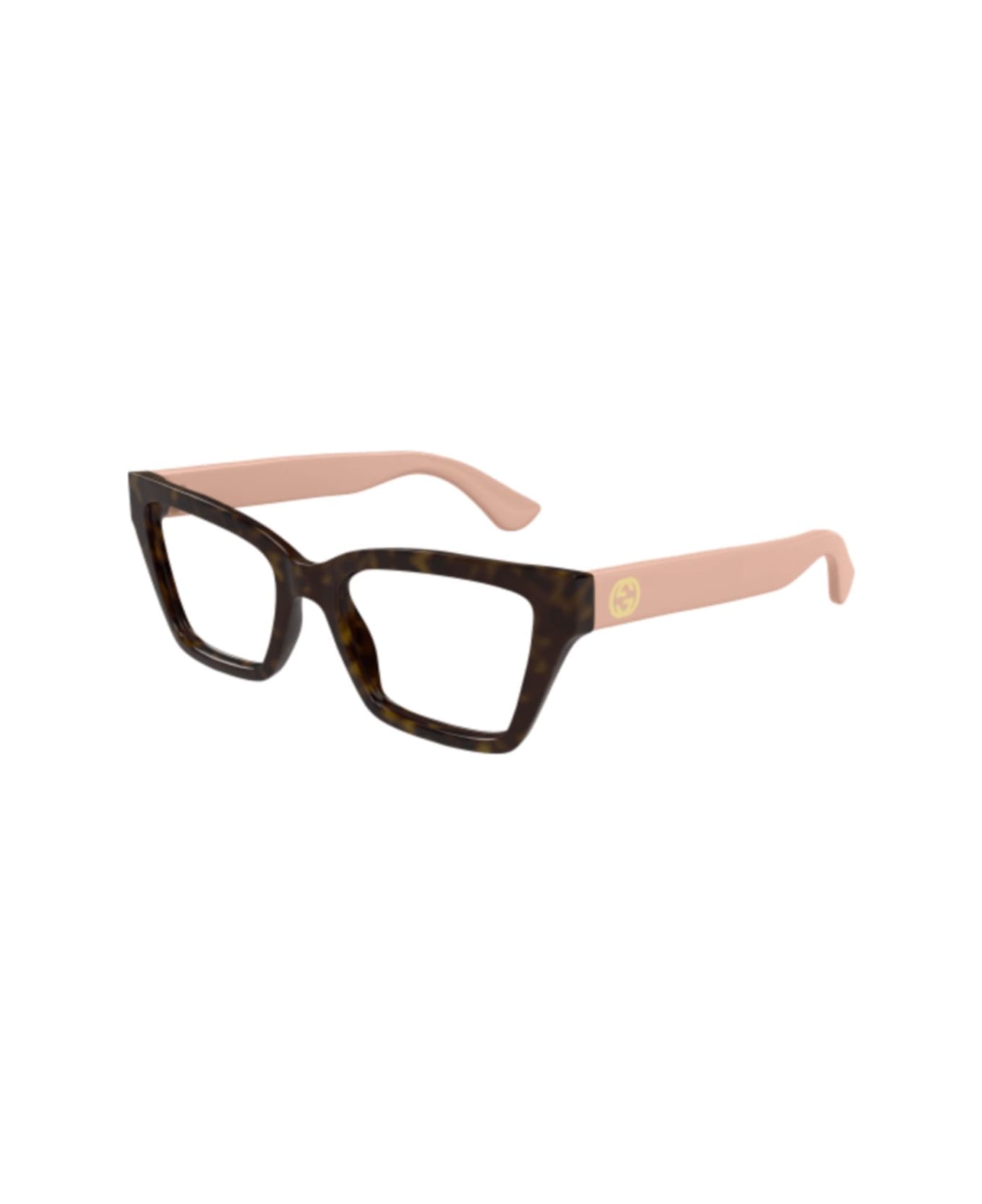 Gucci Eyewear Gg1715o-005 Havana-pink-transparent - HAVANA-PINK-TRANSPARENT