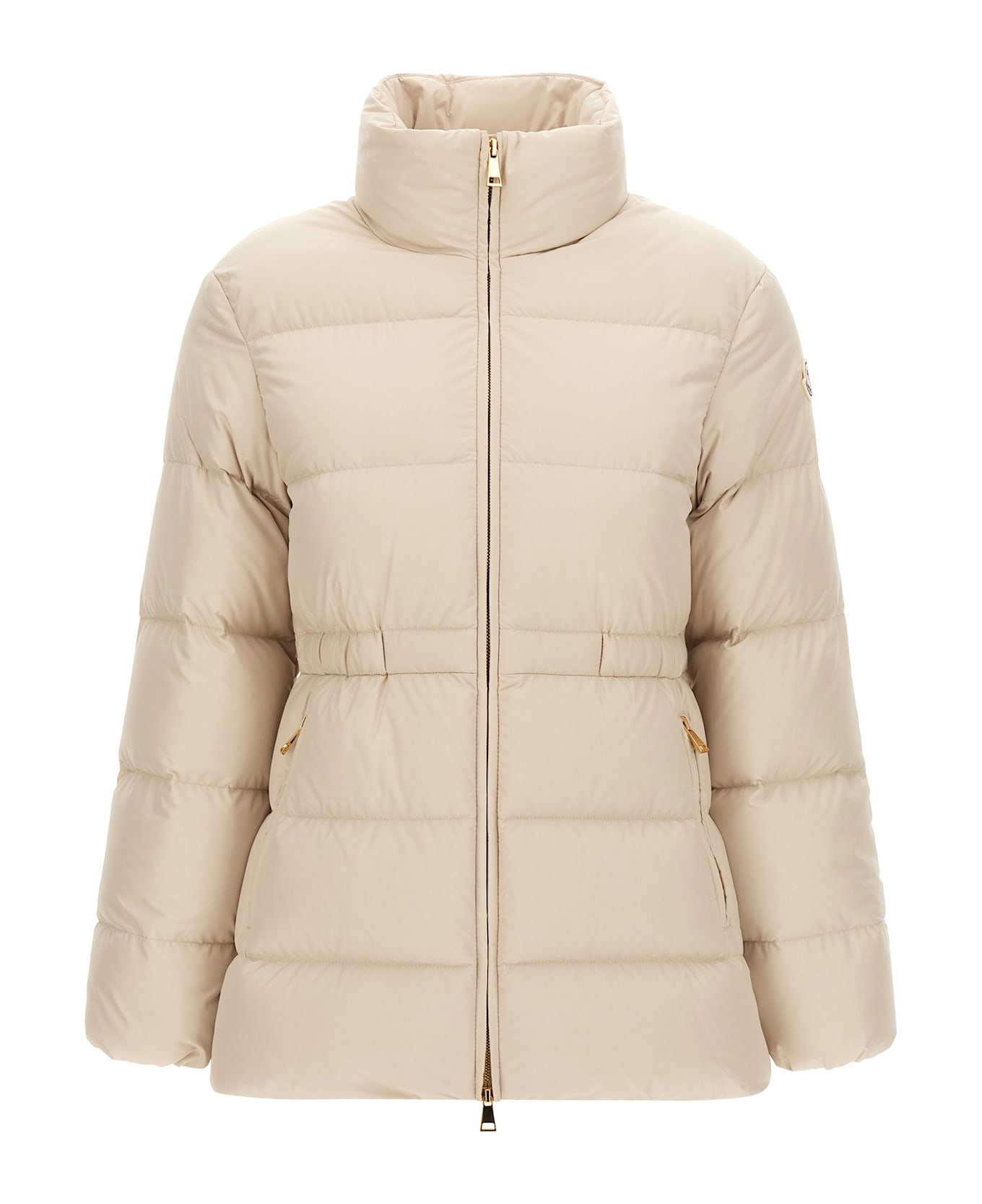 Moncler 
brossette
 Down Jacket - Beige