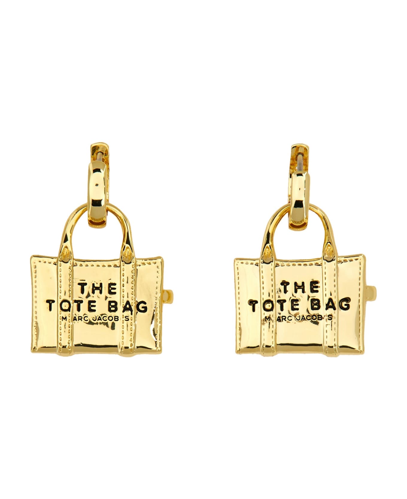 Marc Jacobs The Tote Bag Earrings - ORO