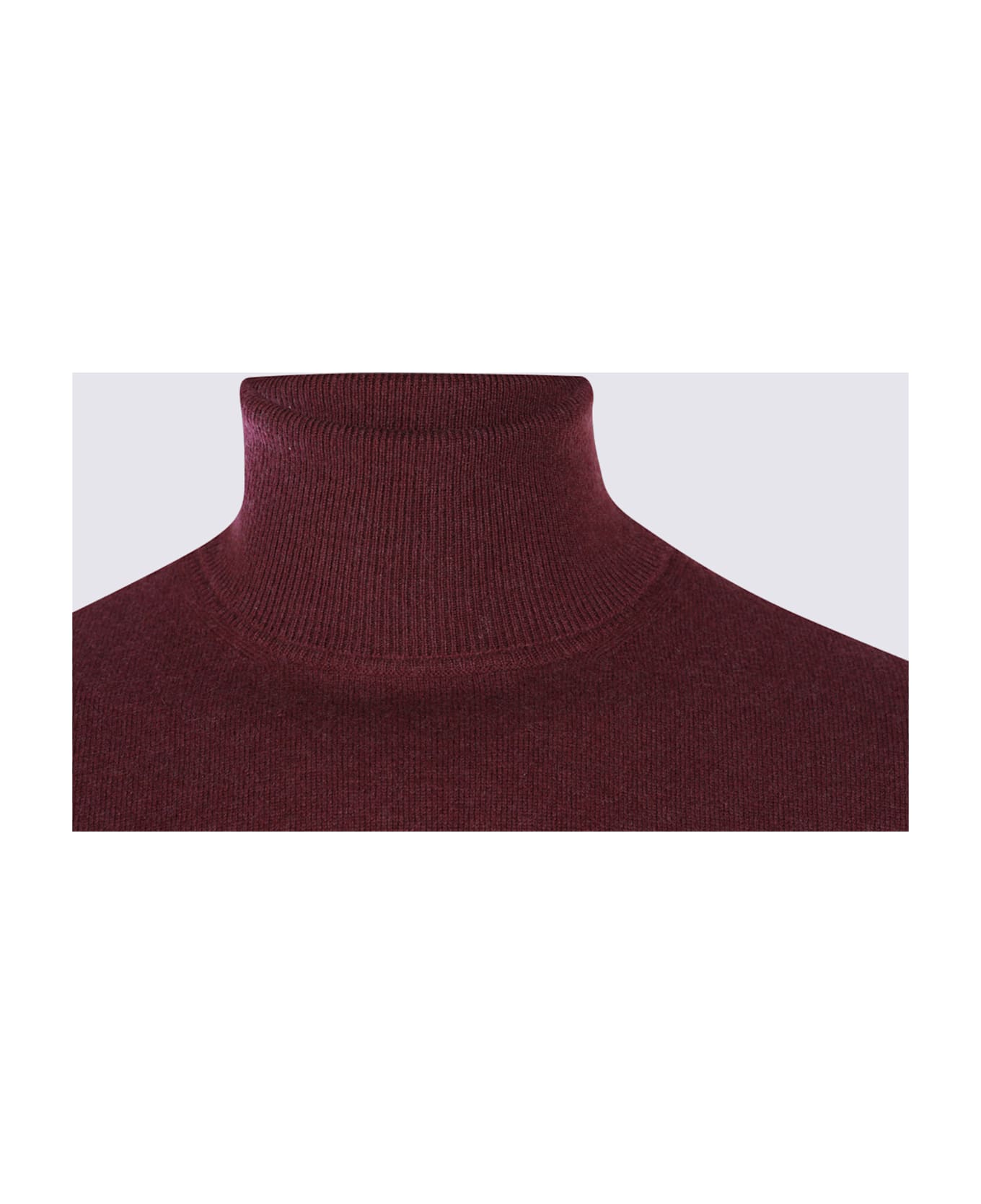Malo Dark Red Cashmere Knitwear - VULCANO