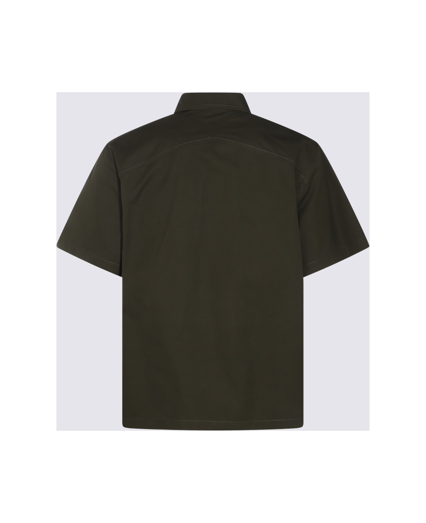 Bottega Veneta Dark Green Shirt - KHAKI