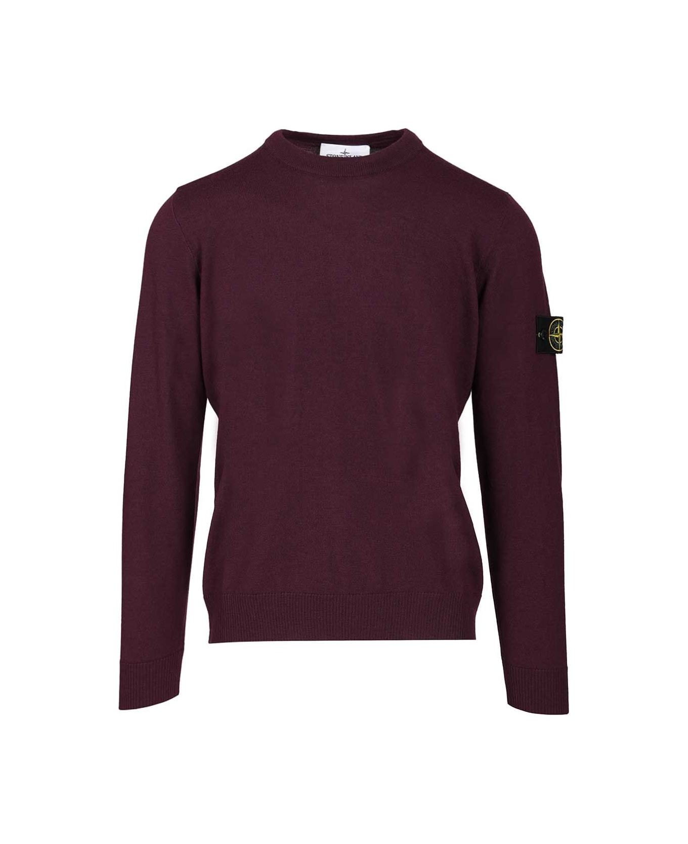 Stone Island Crew Neck Sweater - PINK ニットウェア