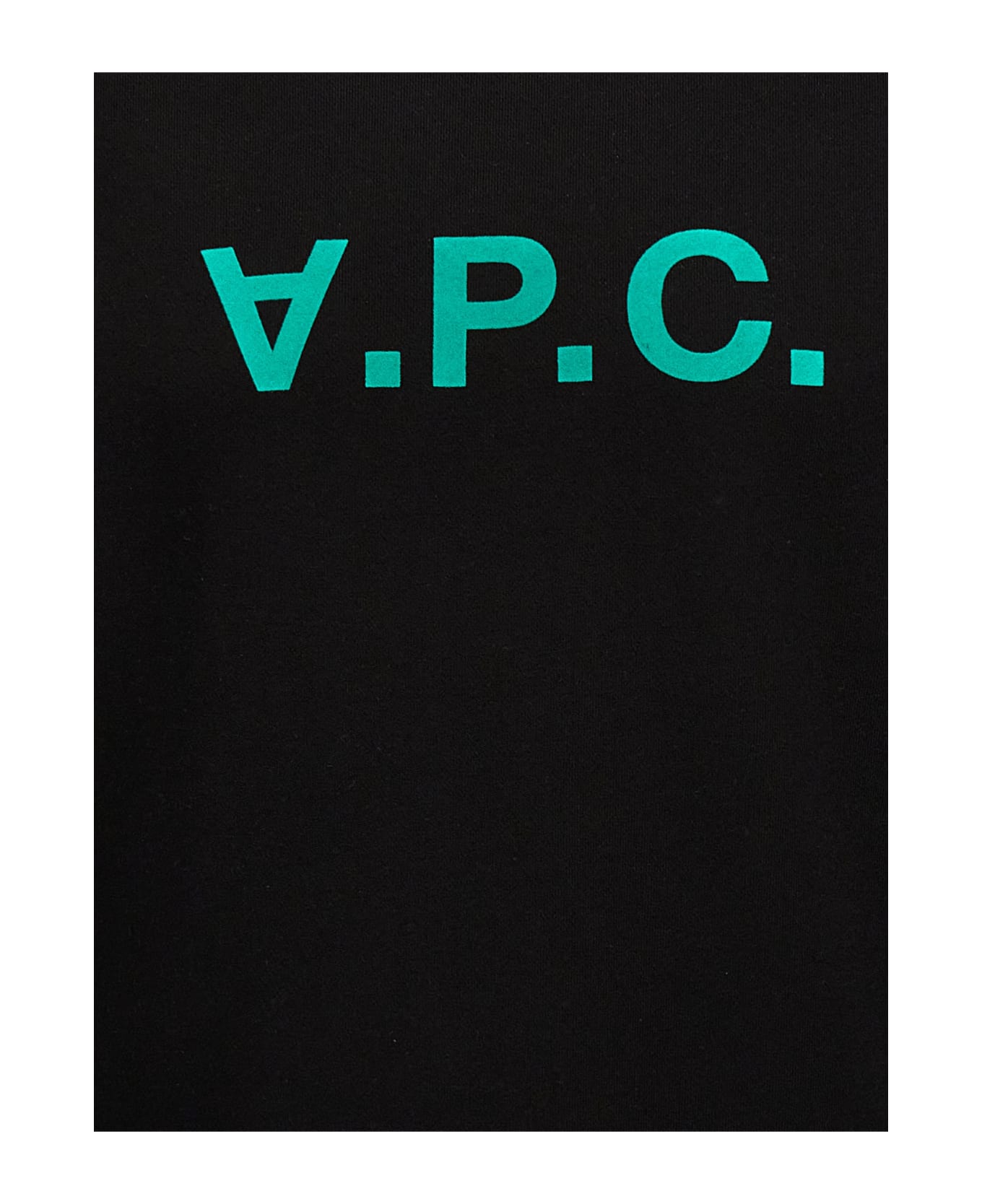 A.P.C. 'vpc' Sweatshirt - noir/vert フリース