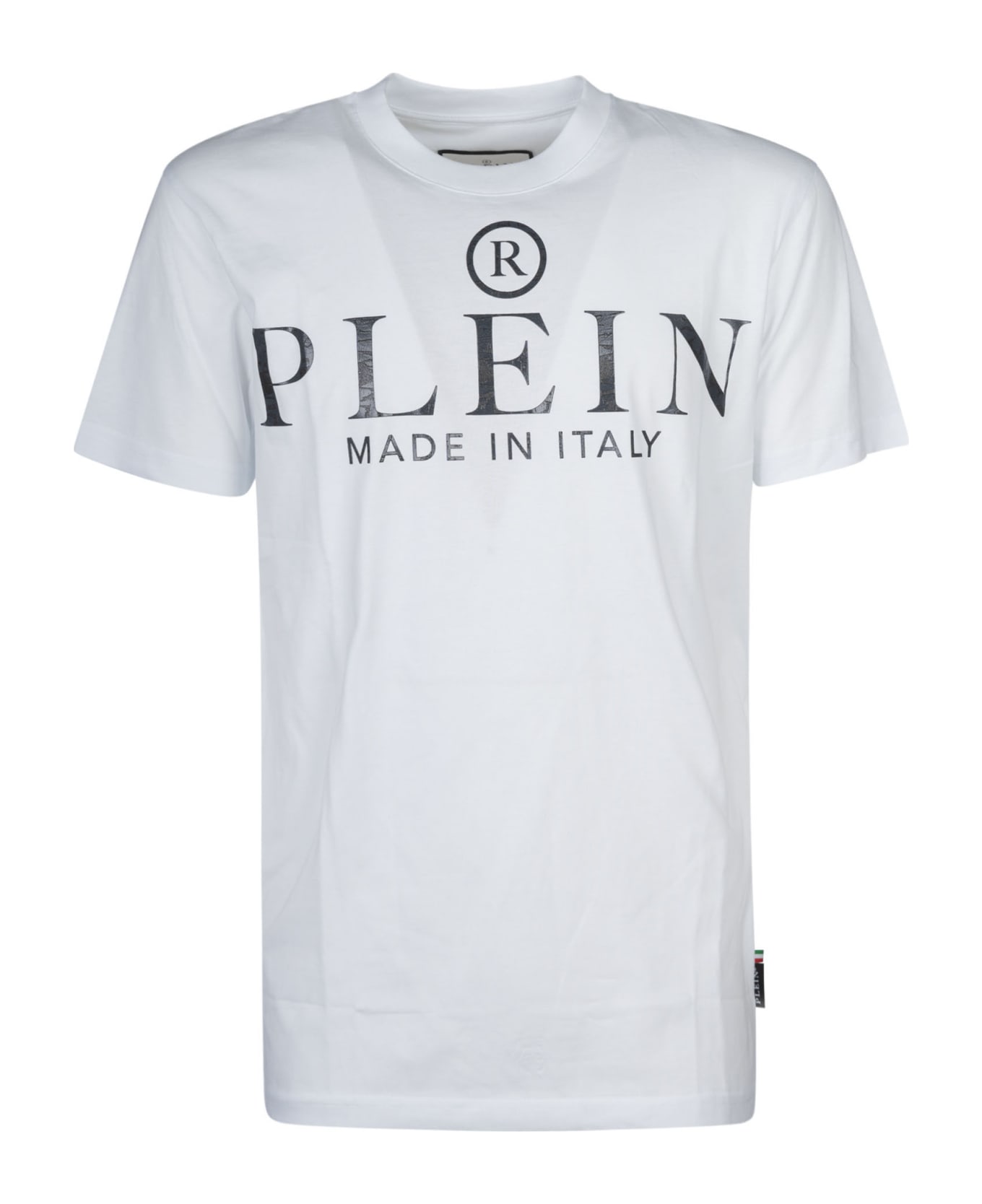 Philipp Plein Iconic Plein Round Neck T-shirt - White