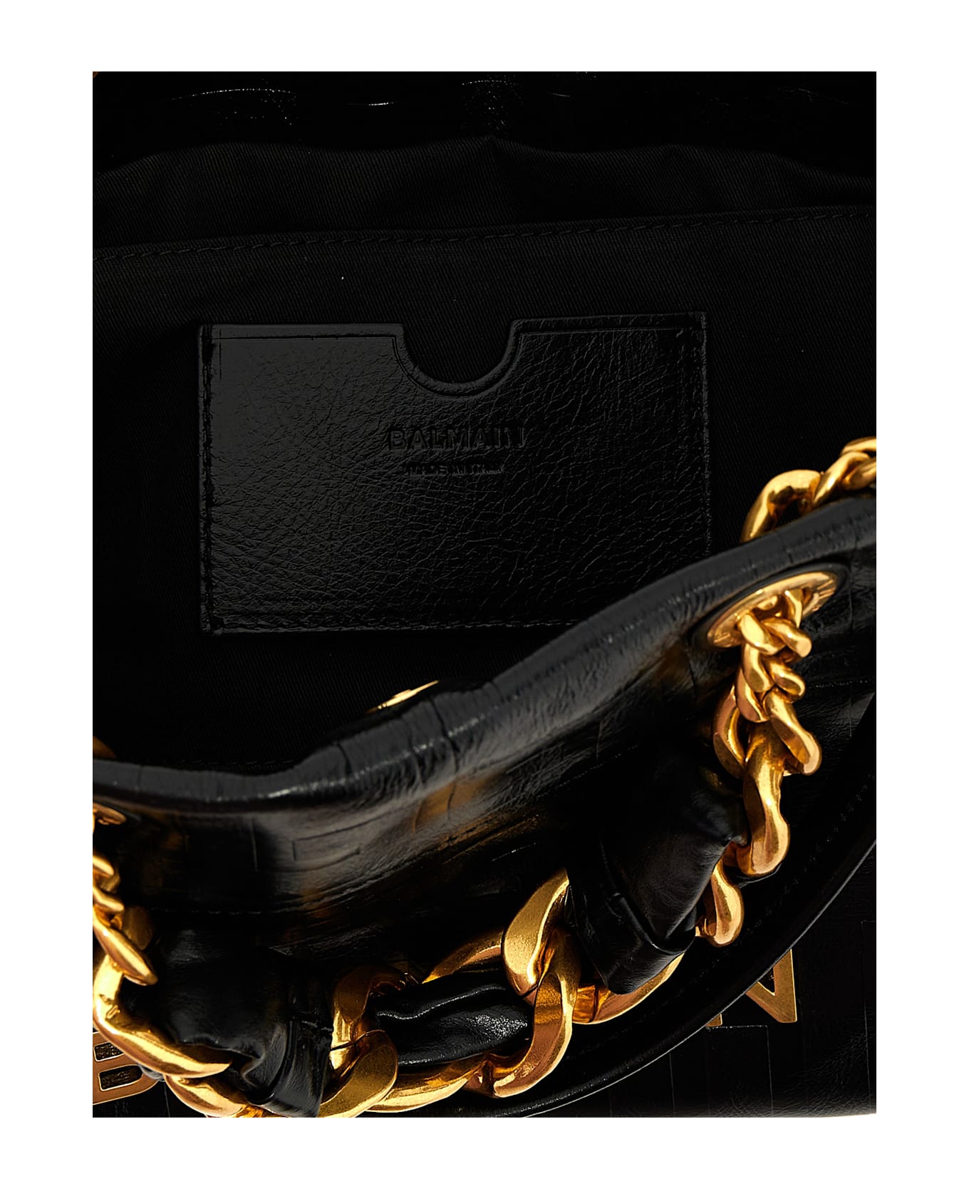 Balmain Small 
1945 Soft
 Shopping Bag - Black
