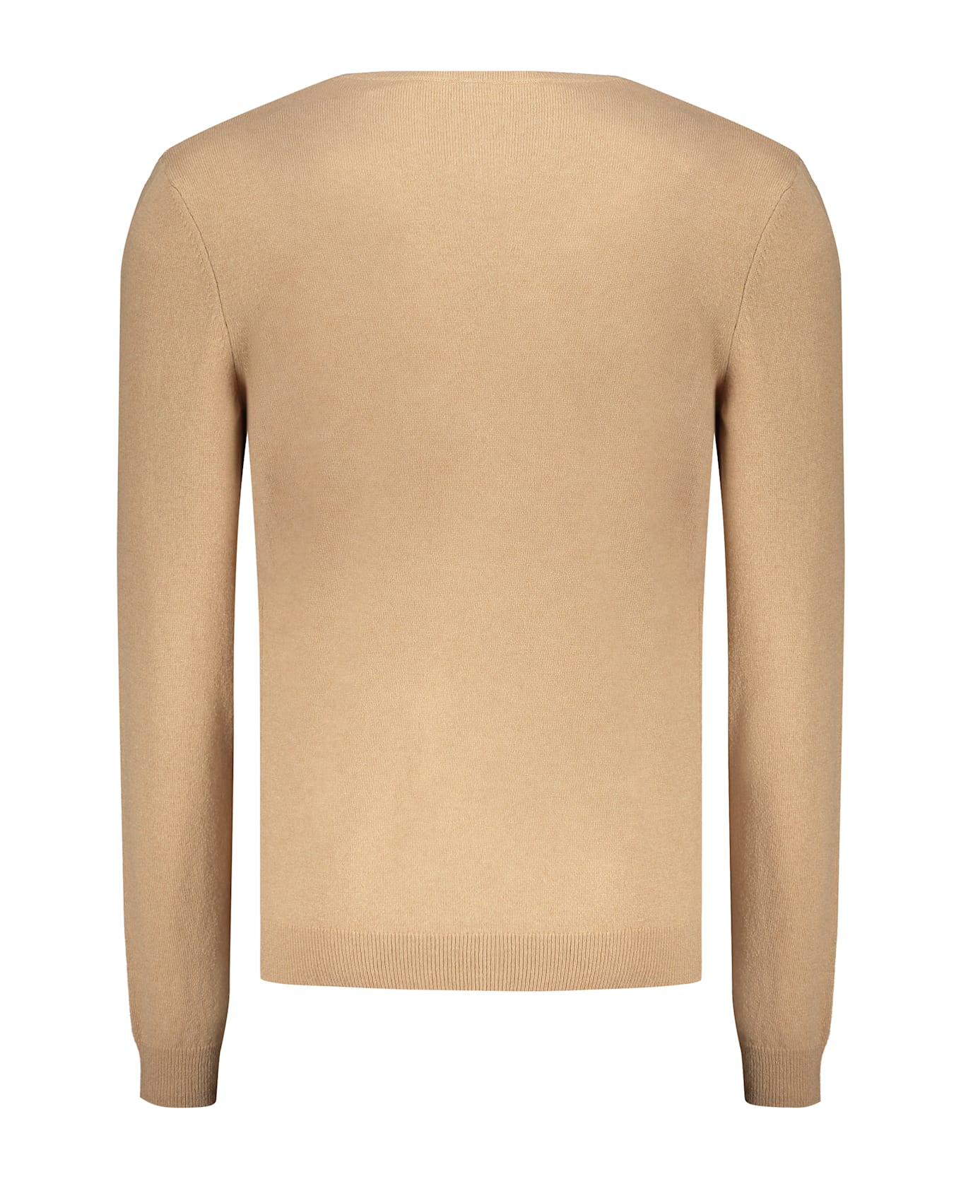Valentino Garavani Long Sleeve Crew-neck Sweater - Beige
