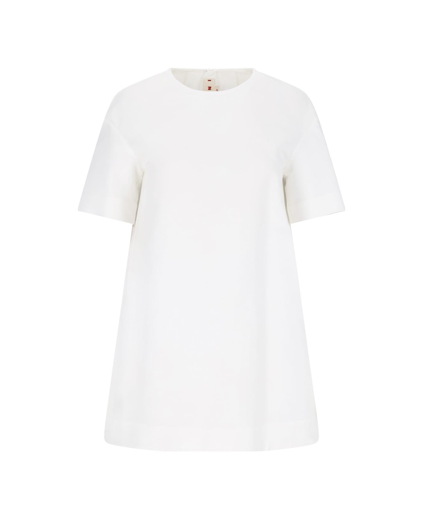 Marni 'cocoon' Mini Dress - White ワンピース＆ドレス