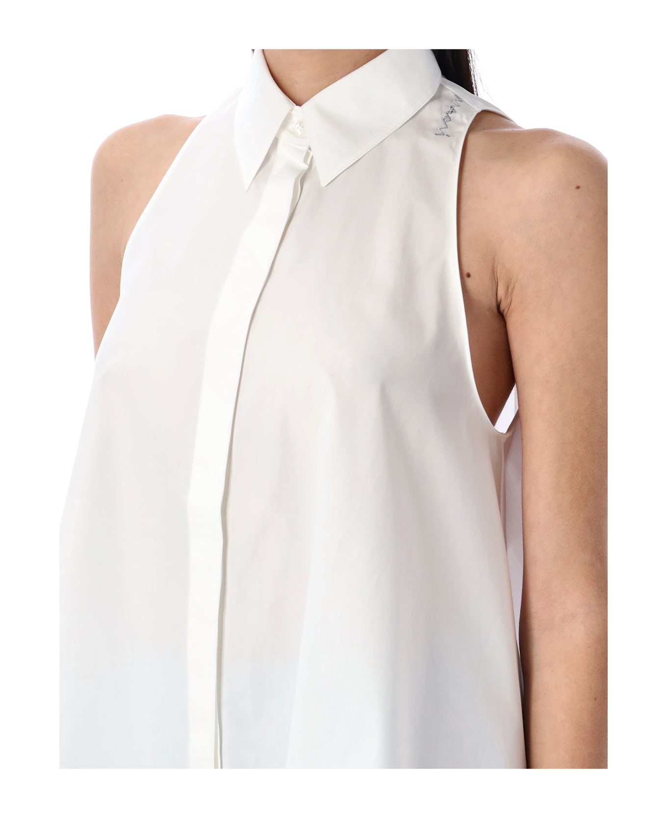 Marni Sleeveless Shirt - LILLY WHTE