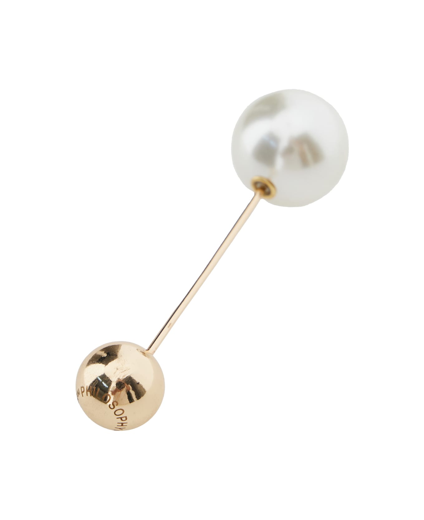 Philosophy di Lorenzo Serafini Pearl Earrings - Metallic