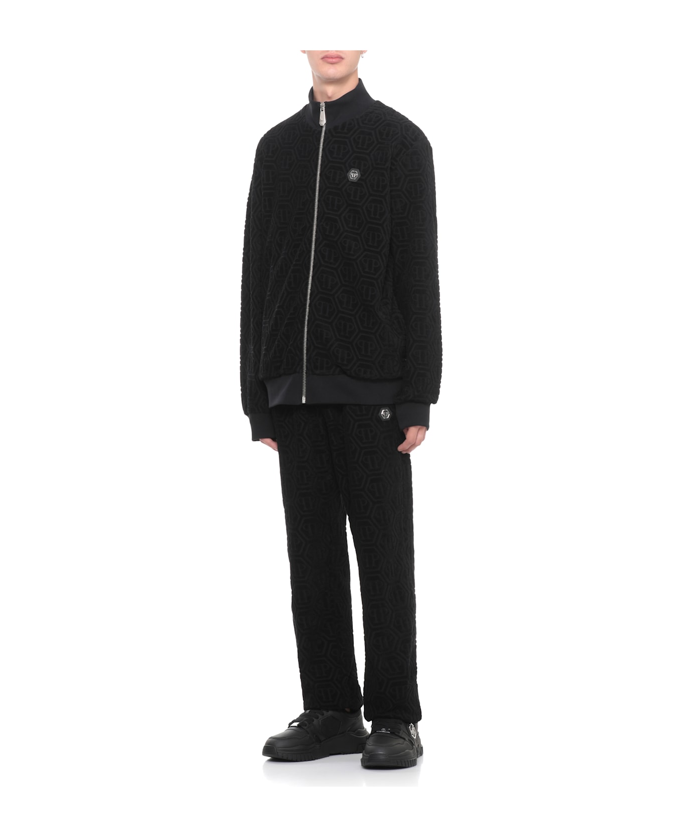 Philipp Plein Monogram Sweatshirt - Black
