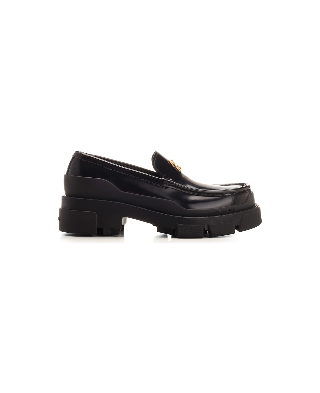Givenchy Terra Black Loafers - BLACK