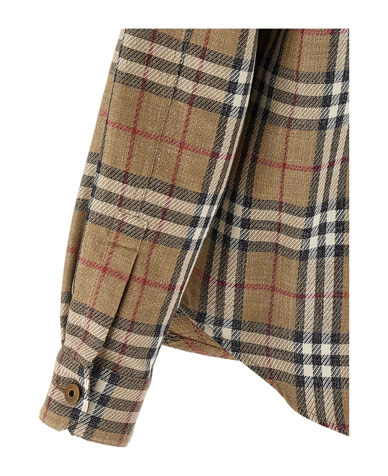 Burberry Double Face Shirt - Multicolor